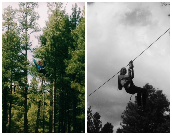 Zip Line at Flagstaff Extreme Adventure Course (Stronglikemycoffee.com)